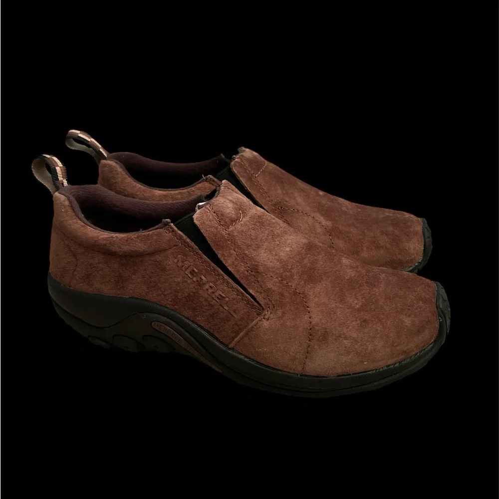Size 8 - Merrell Jungle Moc Men's Casual Shoe‎ - Dark Earth (J65685)